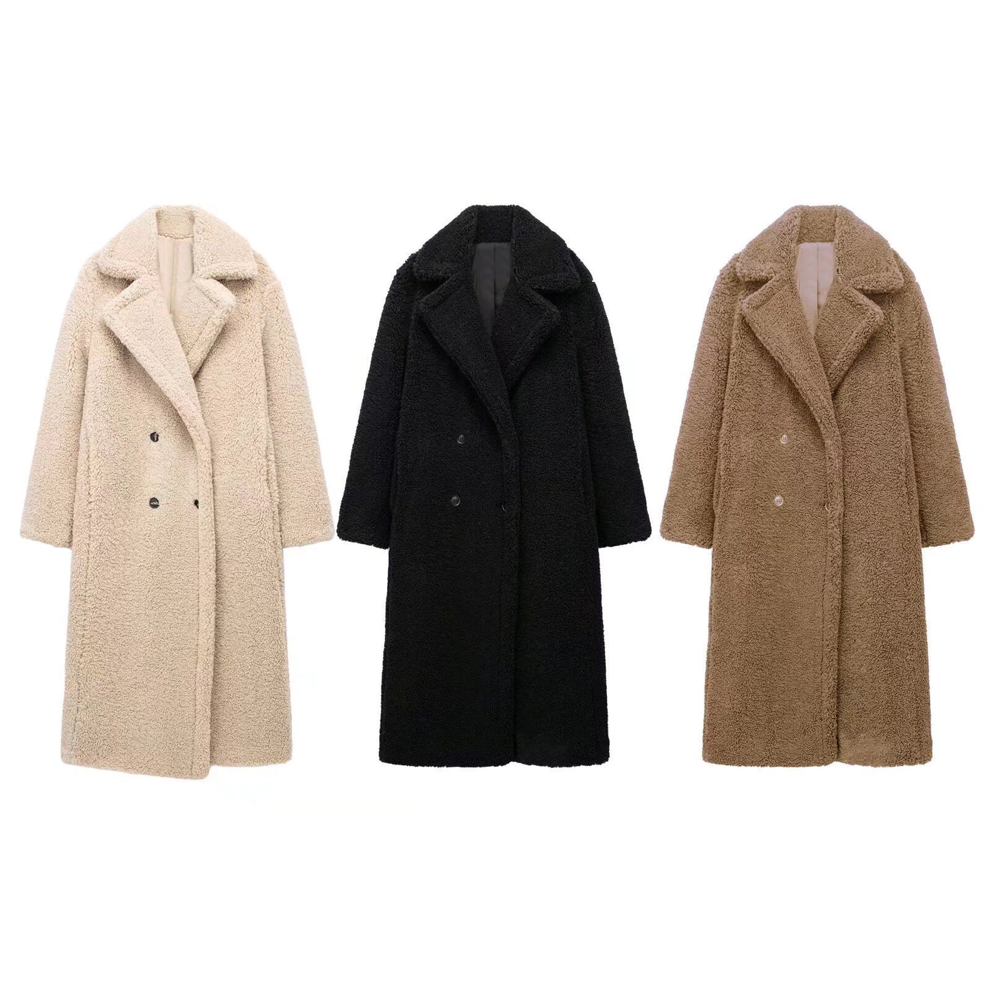 MAison Vivant Oversized Teddy Coat