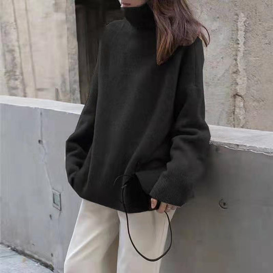 Maison Vivant Turtleneck Outer Knit Sweater