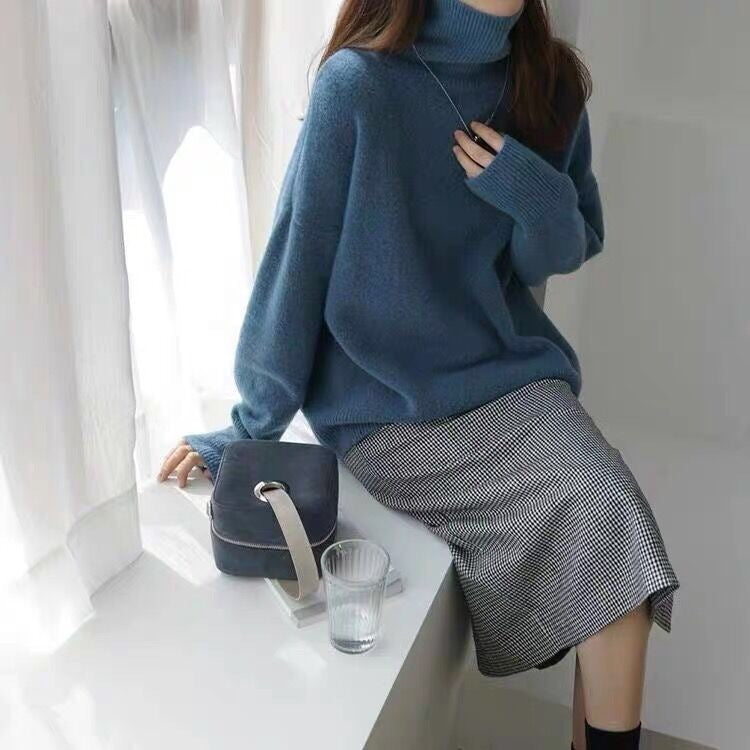 Maison Vivant Turtleneck Outer Knit Sweater