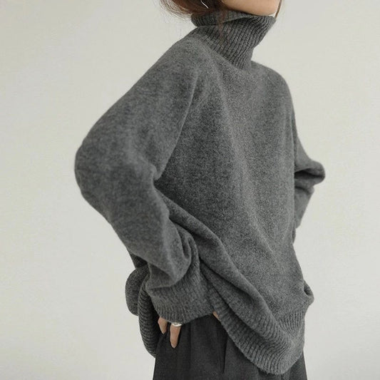 Maison Vivant Turtleneck Outer Knit Sweater