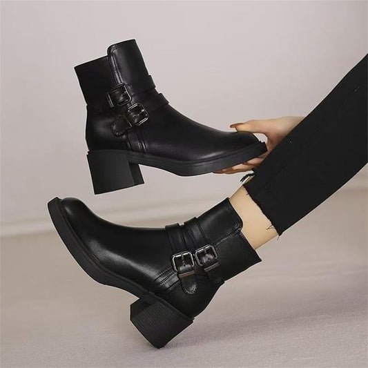 Sienna Belt Buckle Booties